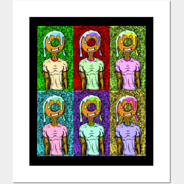 Donut Men Wall Art by ArtsWorX719